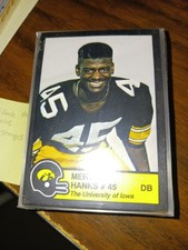 1988 Iowa Hawkeyes college football set w/ Merton Hanks & Marv Cook