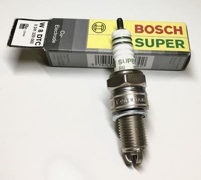 Bosch W8DTC Zündkerze Super 0241229060 Spark Plug candela di accensione