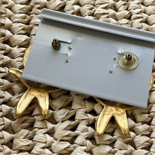 Vintage 90s Gold Shell and Starfish Earrings - Picture 3 of 3