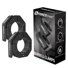 Quick Release Olympic Barbell Collars 2" (Pair) - Non-Slip Weightlifting Barb...