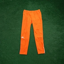 Adidas Women's Orange 2018 Sideline Squad Woven Blank Performance Tapered Pants