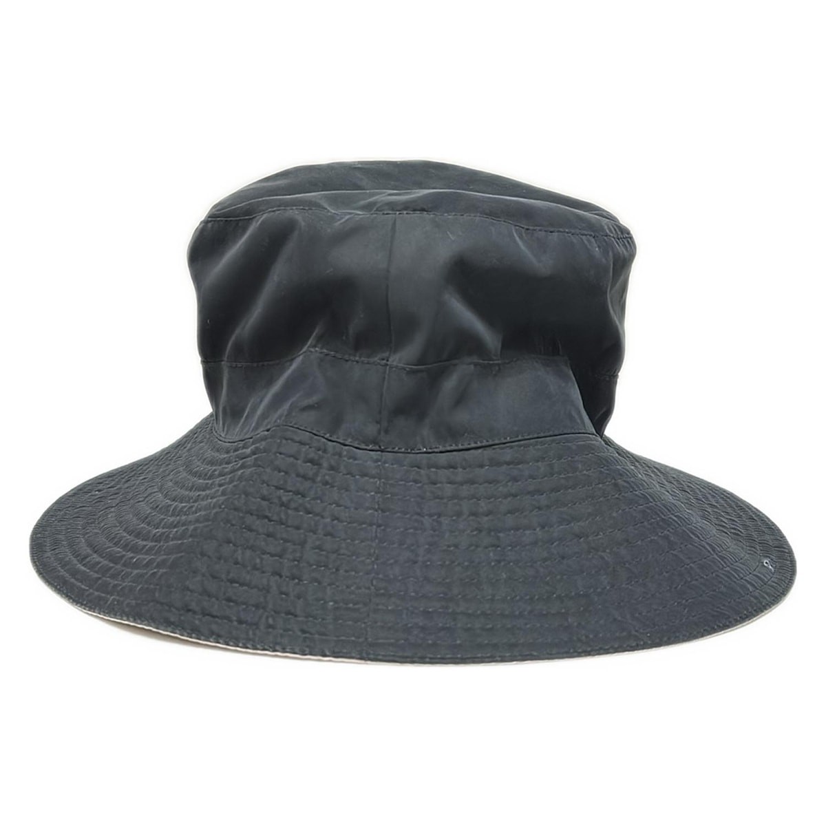 HERMES - Black Polyester Nylon Hat - image 4