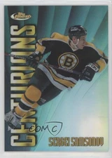 1998-99 Topps Finest Centurions Refractor /75 Sergei Samsonov #C20