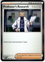 Professor's Research 088/091 Holo Rare Paldean Fates
