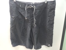 Vintage Lost Mayhem Board Shorts Black Size 32 D4