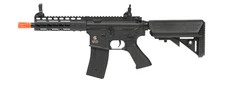 LT-14B Keymod 7.0"" Rail M4 Aeg (Color: Black) 8.0 Inch Barrel Airsoft Gun