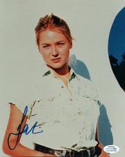 Jewel Kilcher Autograph 8x10 Photo Vintage Young ACOA