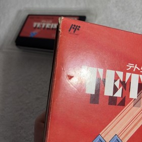 Tetris w/box manual Japan Nintendo Famicom FC NES Japan Import