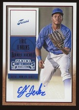 2015 Contenders #21 Eric Jenkins Draft Ticket Autographs Red Foil Auto MLB