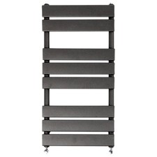 Designer Flat Panel Radiator Heated Towel Rail Central Heating Rads Anthracite