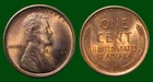 1909 VDB Lincoln Red Brown Copper Wheat Cent Fine-Very-Fine Circulated Condition