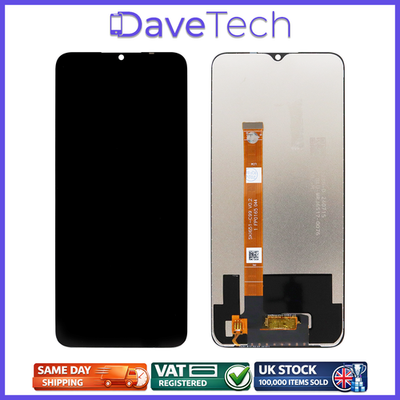 Kit De Remplacement écran Complet Pour Realme C21Y (RMX3261/3263) - Vitre Tactile + LCD 6,5" + Outils + Colle - Neuf