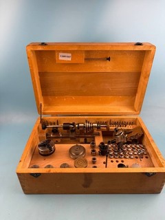 G. Boley 8mm Collet Watchmakers Lathe Kit Box Germany