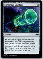 Sorcerous Spyglass 261 Uncommon The Lost Caverns of Ixalan MTG