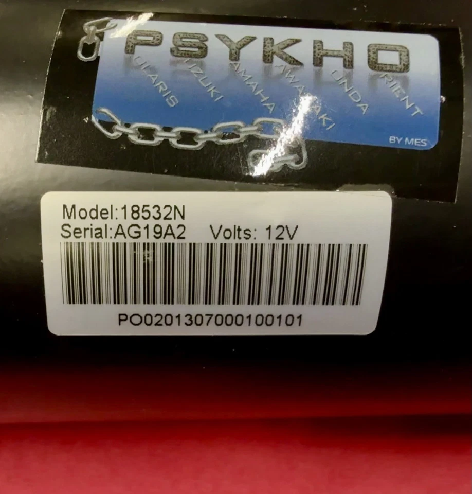 Psykho Sea-Doo 4 tec starter 2110-0295 (or 18532n) new - Image 3 of 4