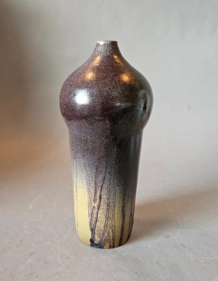 vintage Keramik Vase Studiokeramik attrib. Christian Richter 1985 DDR - Bild 3 von 4