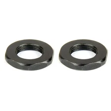 TACFUN Steel 9/16-24 TPI Jam Nut for .40 & 6.5 Grendel Black 