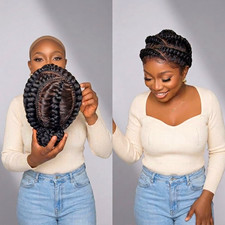 Cute Braid Full Lace Wig
