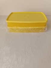 Tupperware Gefrierbehälter 2x 600 ml flach Retro RAR NEU