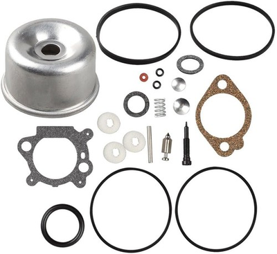 #ad 498260 Carburetor Overhaul Kit and Float Bowl for Brigs and Straton 498260 49826 $22.75