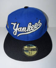New Era New York Yankees 59FIFTY Fitted Cap World Series Blue/Black 7 5/8