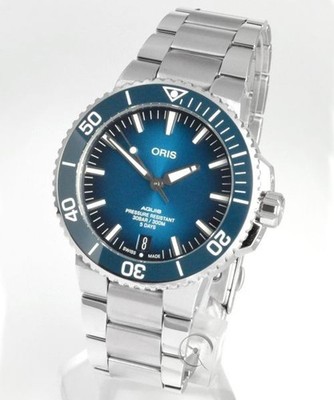 Oris Aquis Date Calibre 400   (ungetragen) Herrenuhr-19,1%gespart!*