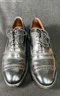 Allen Edmonds Fifth Avenue Black Leather Cap Toe Oxford Shoes Size 9.5 C — photo 3