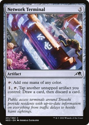 Network Terminal - 251 - NM - Kamigawa: Neon Dynasty