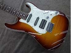 SCHECTER EX-4CTM22-NTR/FM TSB/HRMN Stratocaster Type JP