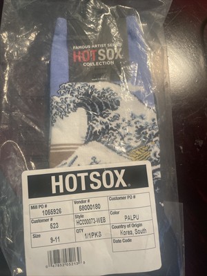 Hot Sox Ladies Novelty Sock- The Great Wave Of Kanagawa
