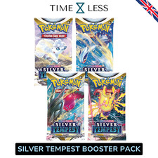 Pokemon BUSTINE SILVER TEMPEST Tempesta Argentata Booster Pack Non Pesate Lugia