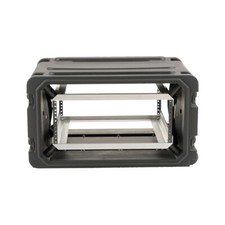 SKB Cases 3SKB-R06U20W 20" Deep 6U 6-Space Roto Shockmount Rolling Rack Case