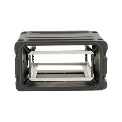 SKB Cases 3SKB-R06U20W 20'' Deep 6U (6-Space) Roto Shockmount Rolling Rack Case