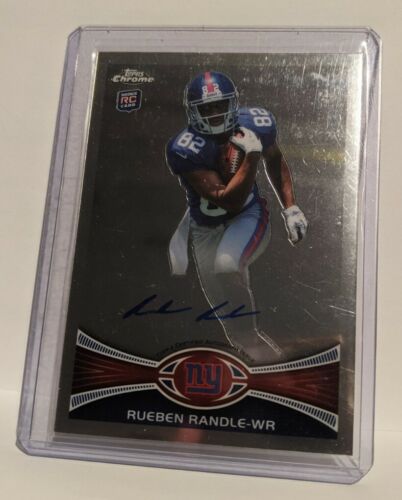 Rueben Randle On Card Auto. 2012 Topps Chrome. New York Giants. Autograph. - Picture 1 of 2