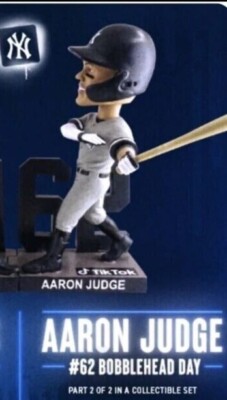 Aaron Judge 62 HRs New York Yankees Bobblehead SGA April 20