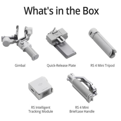 DJI RS 4 RS4 Mini Combo AI Handheld Gimbal Stabilizer DSLR Cameras