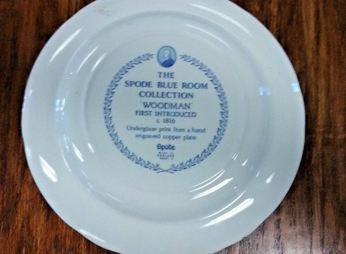 The Spode Blue Room Collection Series Plate 