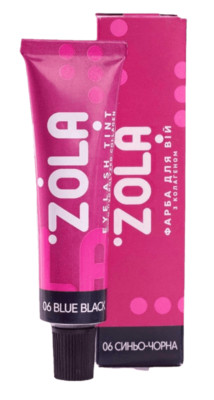 ZOLA EYELASH TINT WITH COLLAGEN 06 BLUE-BLACK 15 ml