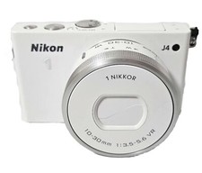 Nikon 1 J4 digital camera Kit W. 10-30 PD Zoom Lens White