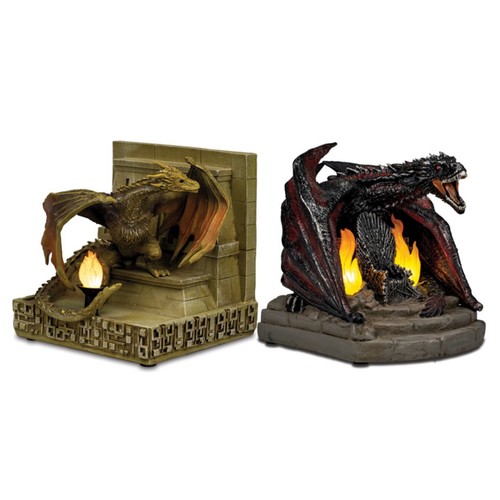 GAME OF THRONES Illuminated Sculptural Bookend Collection by Bradford Exchange - Picture 2 of 4