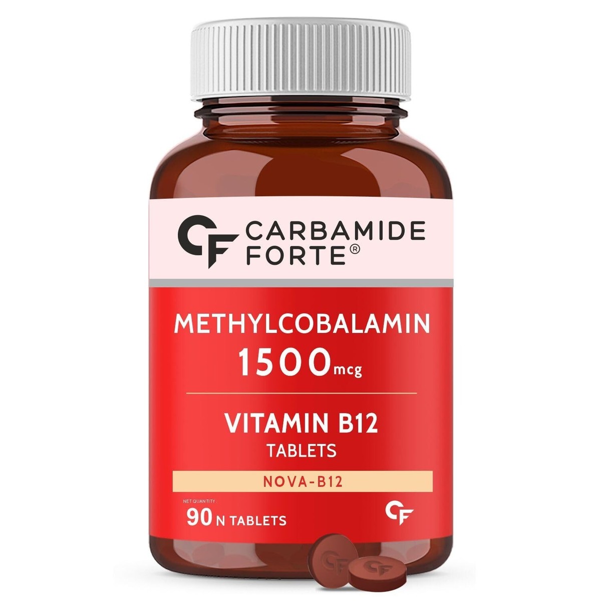 Carbamide Forte Vitamin B12 1000 mcg Fast Dissolve 90 Tablets