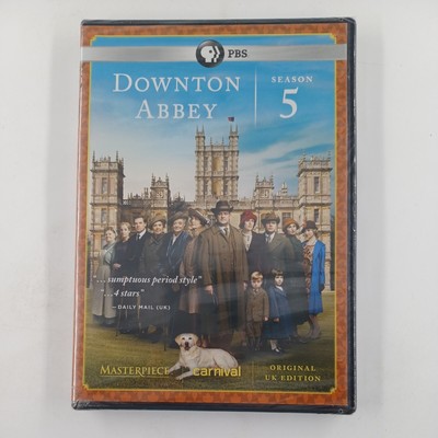 Downton Abbey: Season 5 (DVD, 2015, 3-Disc Set) PBS  NEW SEALED