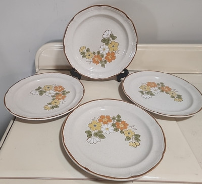 Spring Garden Baroque Hearthside Stoneware Hand Painted Dinner