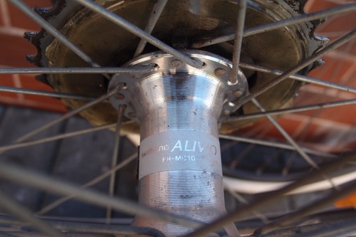 700C wheels set Rigida Shimano Alivio FH-MC10 HB-MC10 7 speed HG - Picture 22 of 23