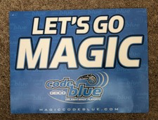 ORLANDO MAGIC NBA Basketball SIGN Poster