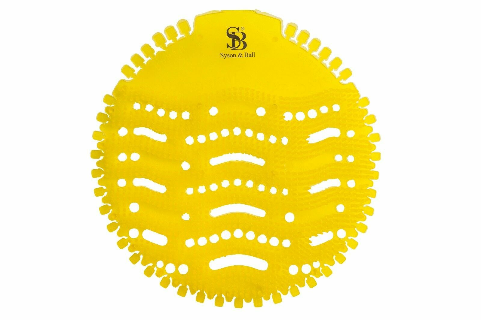 Mango Scented Urinal Screens 2's Mat Deodoriser Anti Splash Toilet Up To 30 Day