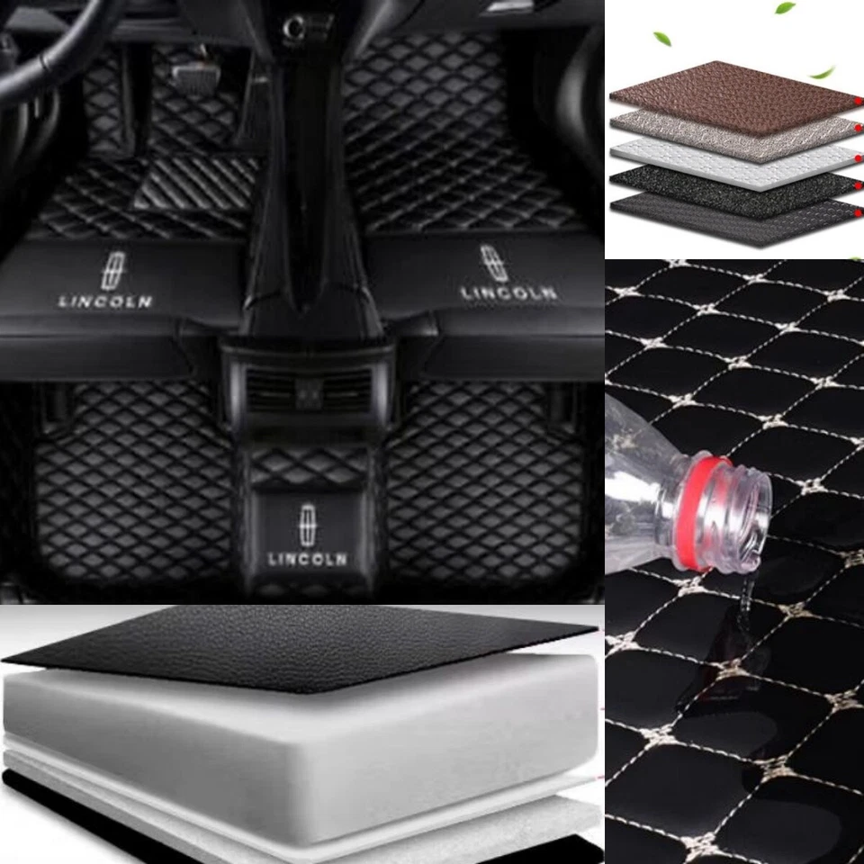 For Lincoln MKC MKS MKT MKX MKZ Car Floor Mats Auto Waterproof Carpets Custom - Изображение 4 из 4
