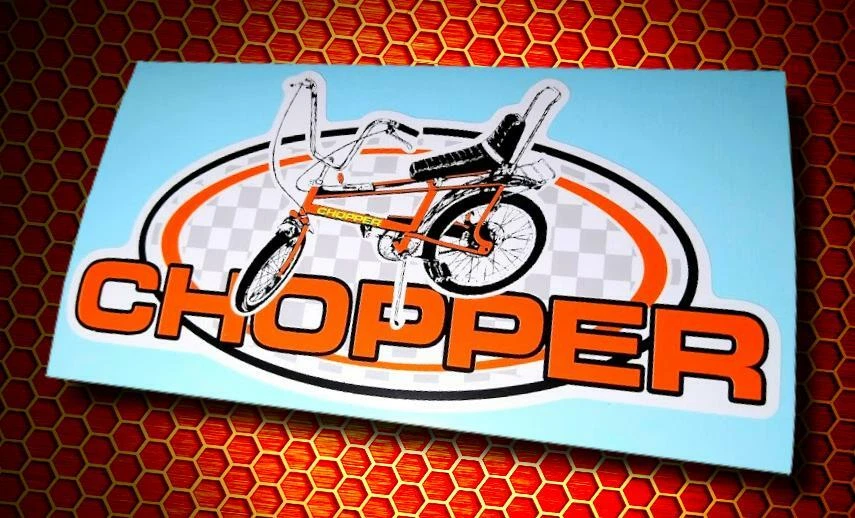 Raleigh chopper best sale stickers