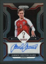 2022 JANNIK VESTERGAARD AUTO PANINI PRIZM FIFA WORLD CUP QATAR 2022 (read)