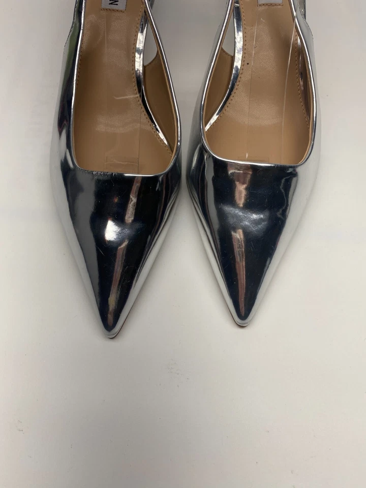 Steve Madden 女式 Kari 银色吊带 9 码 — 第 4/4 张图片